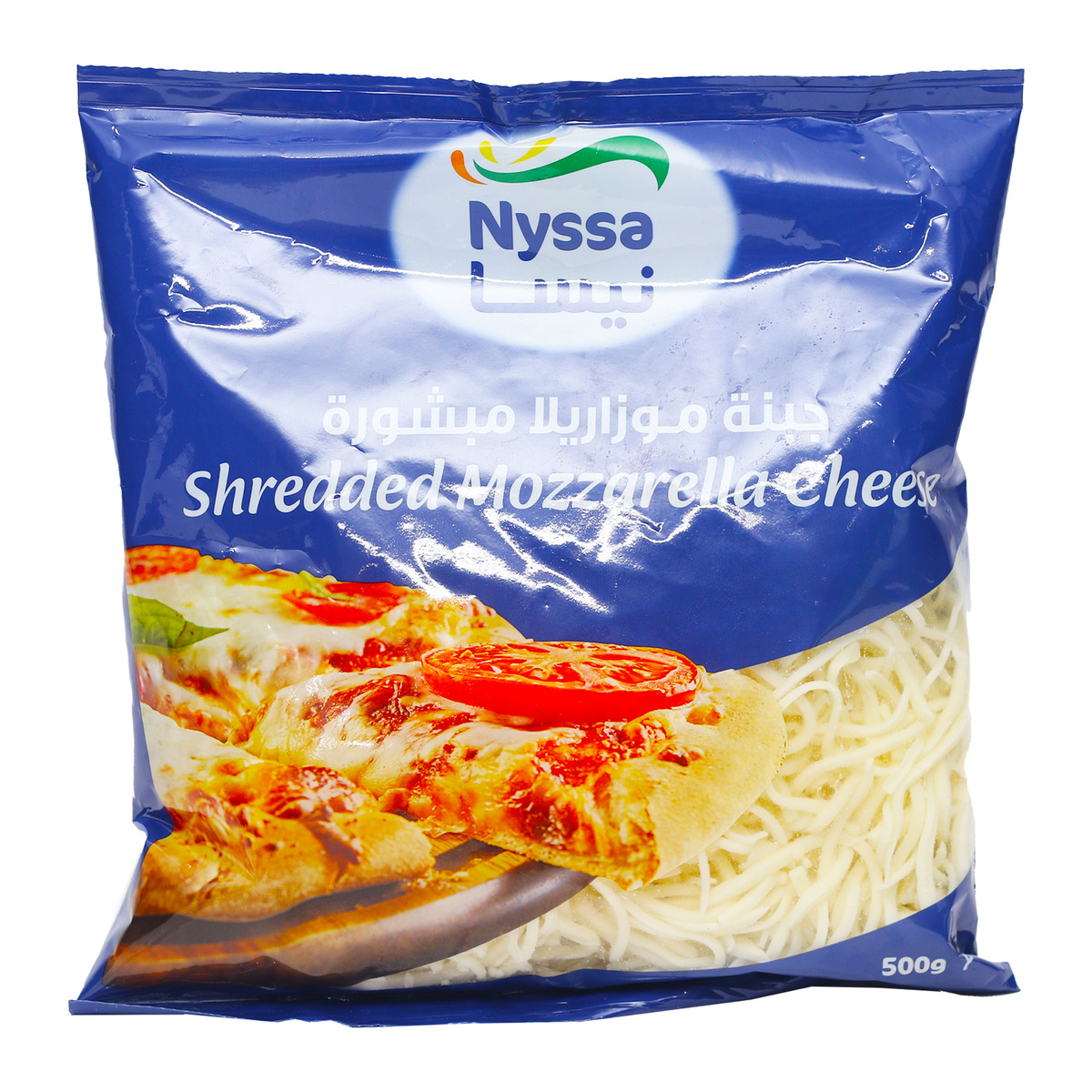 Nyssa Shredded Mozzarella Cheese 500 g