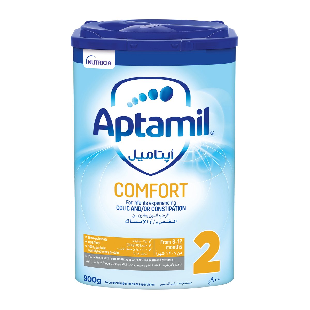 Aptamil Comfort Stage 2 Infant Formula From 6-12 Months 900 g