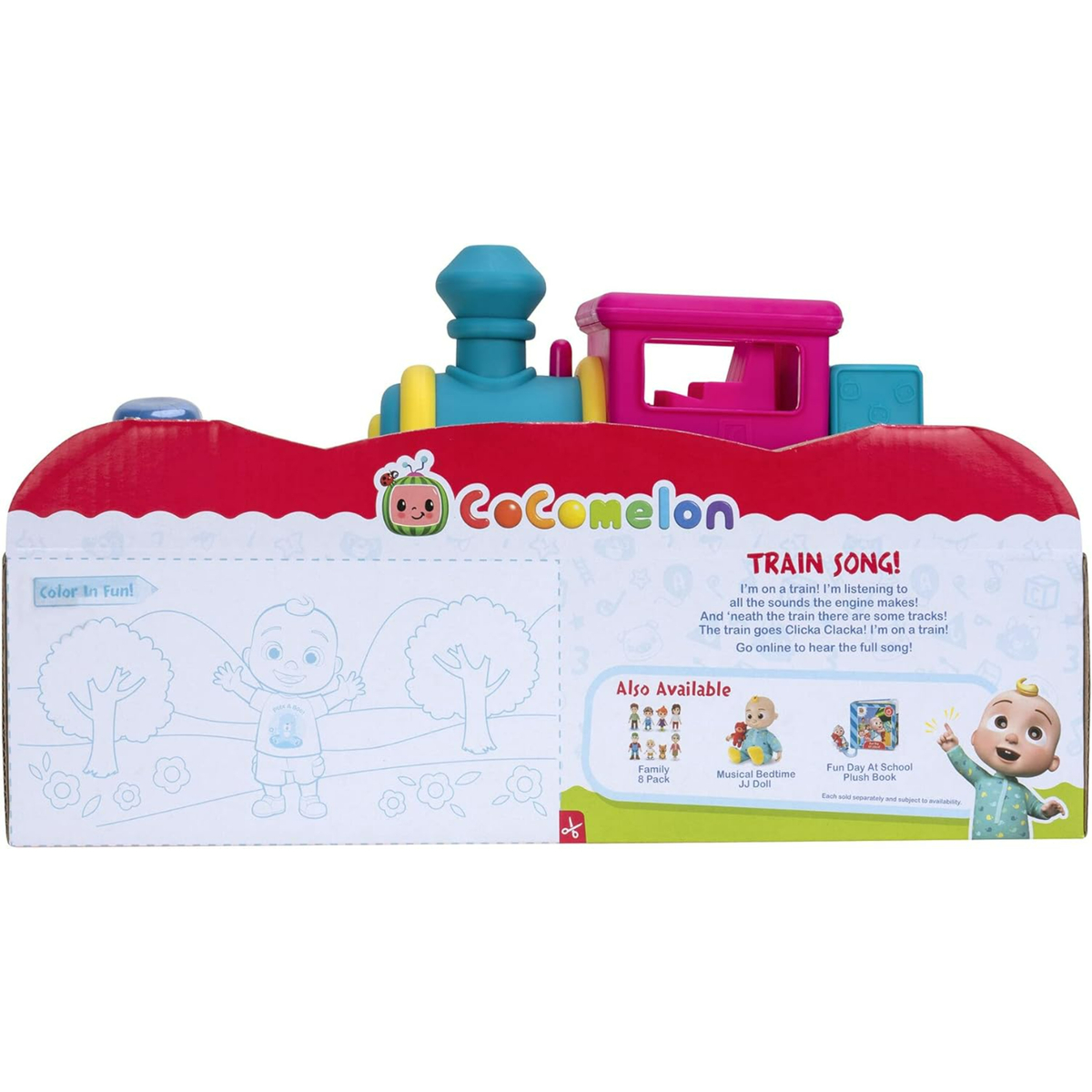 Cocomelon Feature Vehicle Musical Train, CMW0080