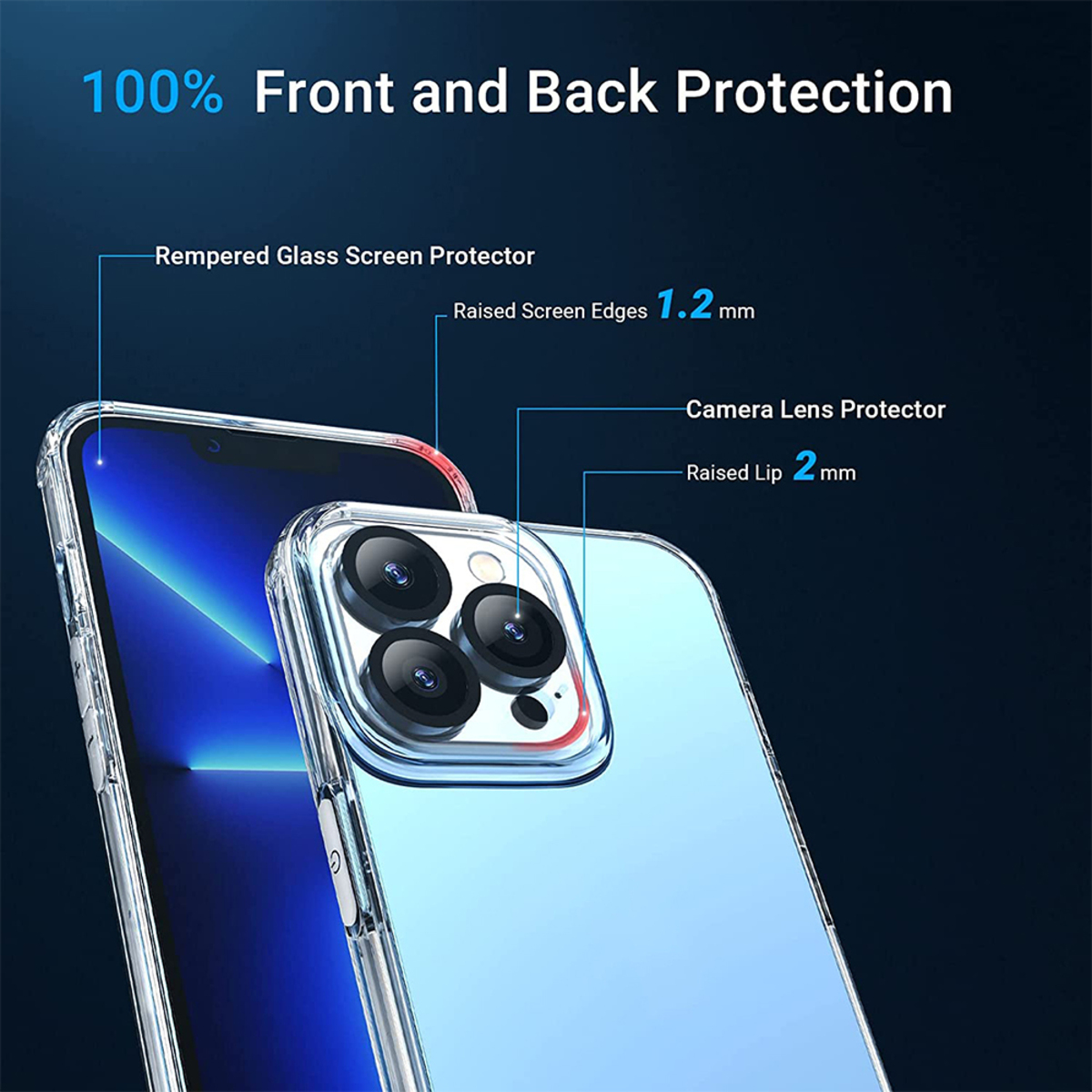 Trands Iphone 14 Pro All In One Protection Pack 6.1 Inches