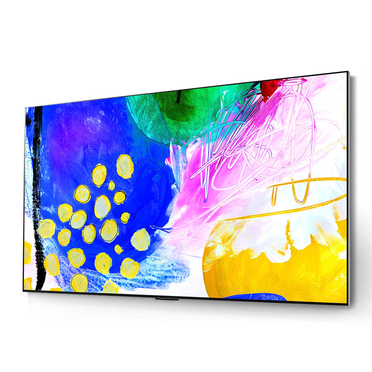 LG OLED evo TV 65 Inch G2 series, New 2022, Gallery Design 4K Cinema HDR webOS22 with ThinQ AI Pixel Dimming - OLED65G26LA