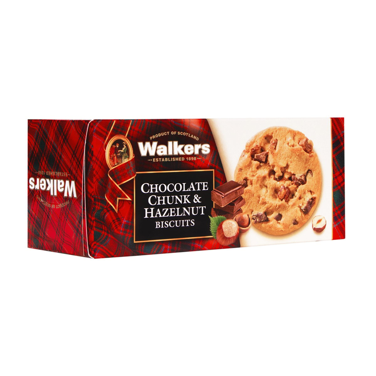 Walkers Chocolate Chunk & Hazelnut Biscuits 150 g