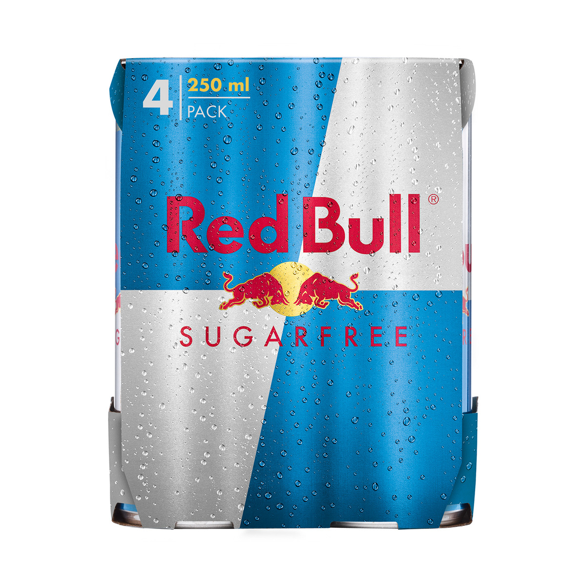 ريد بول مشروب طاقة خالي من السكر 4 × 250 مل