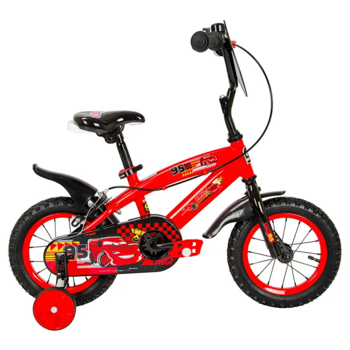 Spartan Disney Cars Bicycle - Red - 12-inch SP-3200