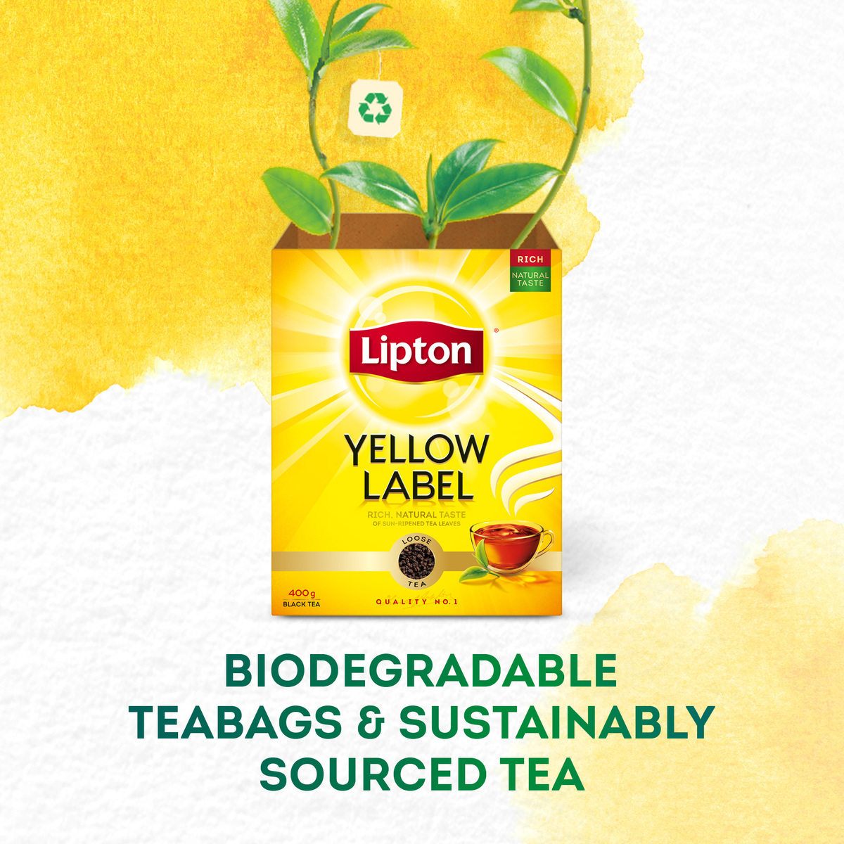Lipton Yellow Label Black Loose Tea 400 g