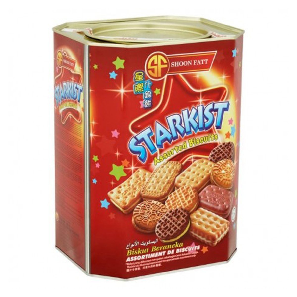 Shoon Fatt Starkist Assorted Biscuits 600g