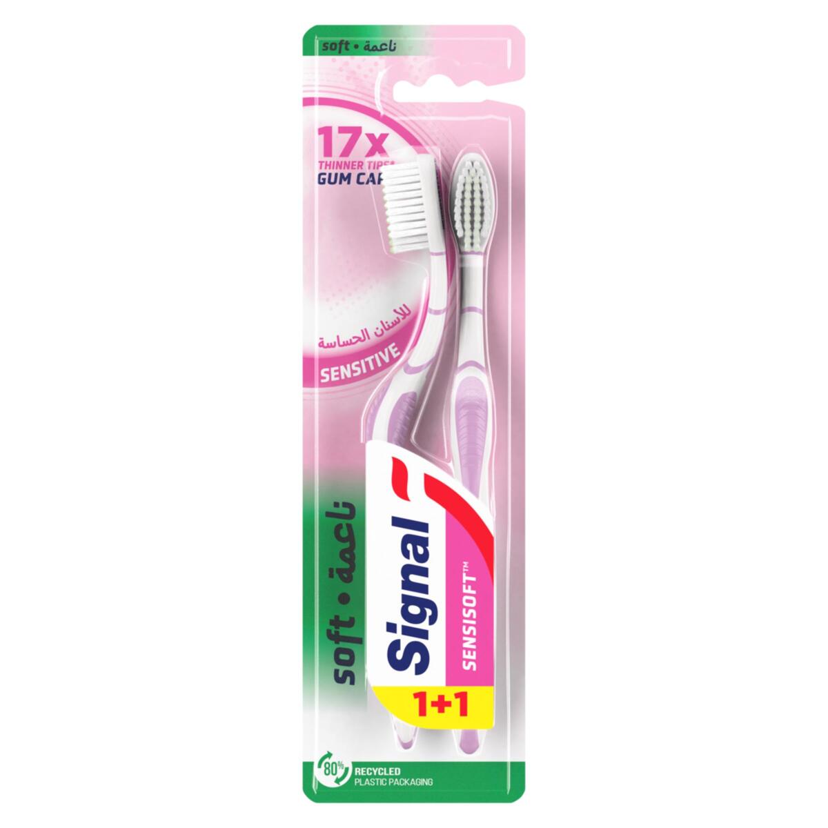 Signal Sensisoft Toothbrush Sensitive 1+1
