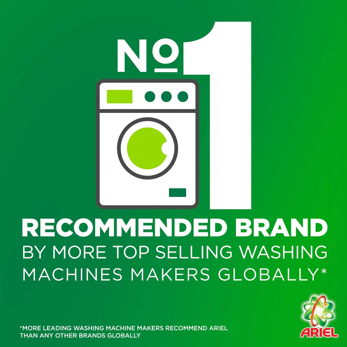 Ariel Automatic Power Gel Laundry Detergent Clean & Fresh Scent 1.8 Litres