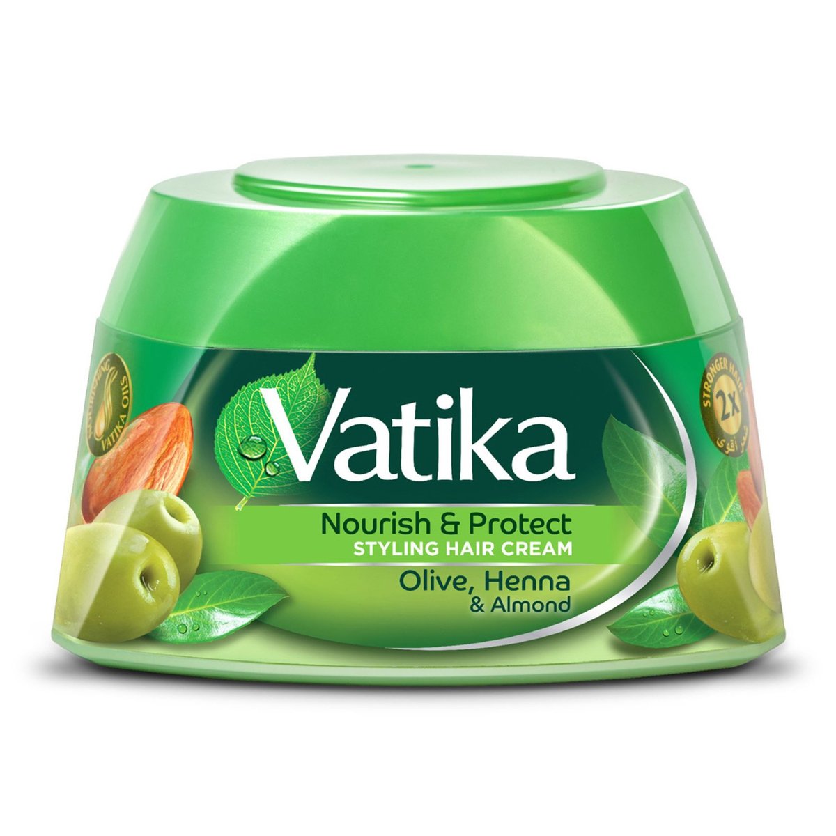 Vatika Nourish & Protect Styling Hair Cream Olive Henna & Almond 210 ml