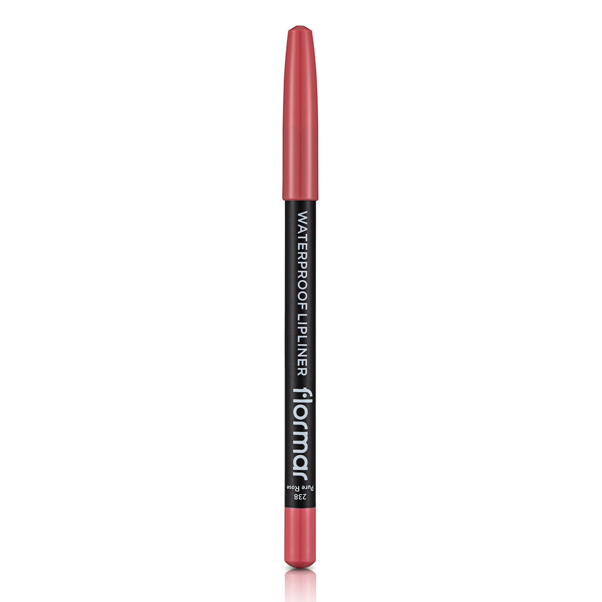 Flormar Water Proof Lip Liner Pencil, PureRose 238