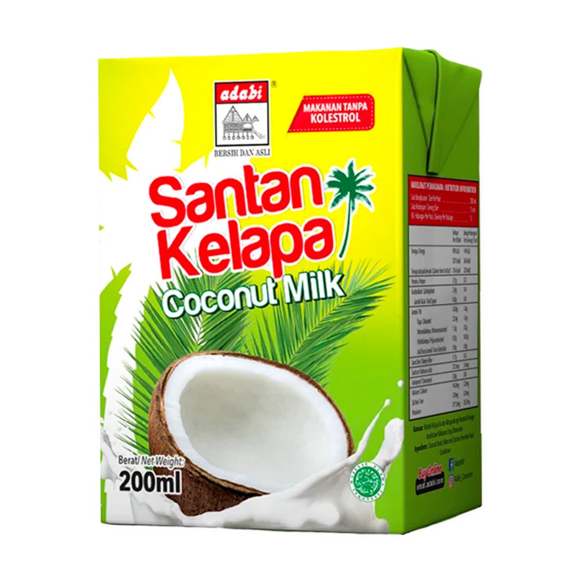 Adabi Coconut Milk 200ml