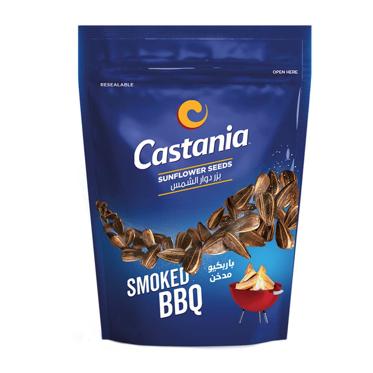 Castania Sunflower Seeds Smoked BBQ 150 g