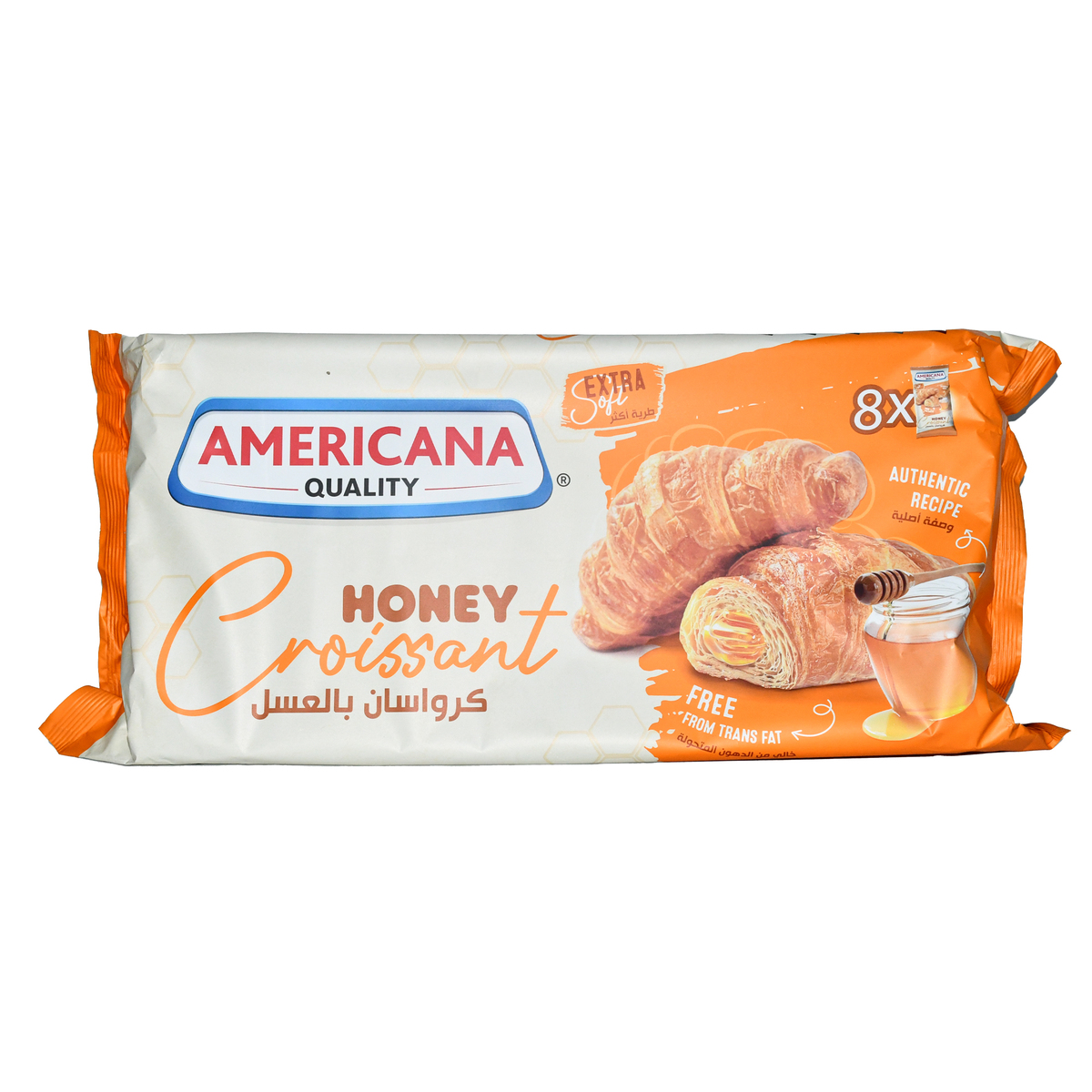 Americana Honey Croissant 8 pcs 550 g