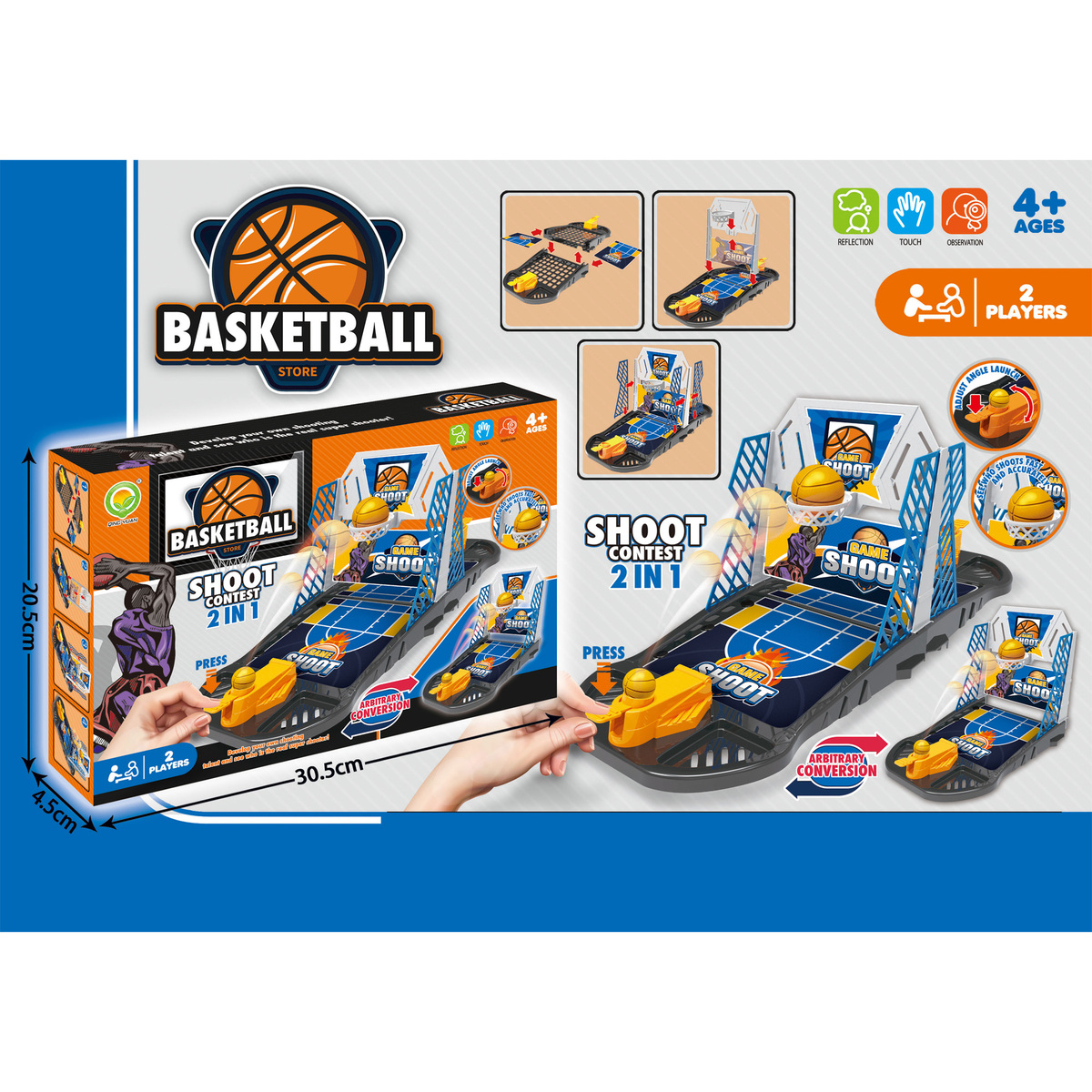 Skid Fusion Mini Shooting Basket Ball 1201