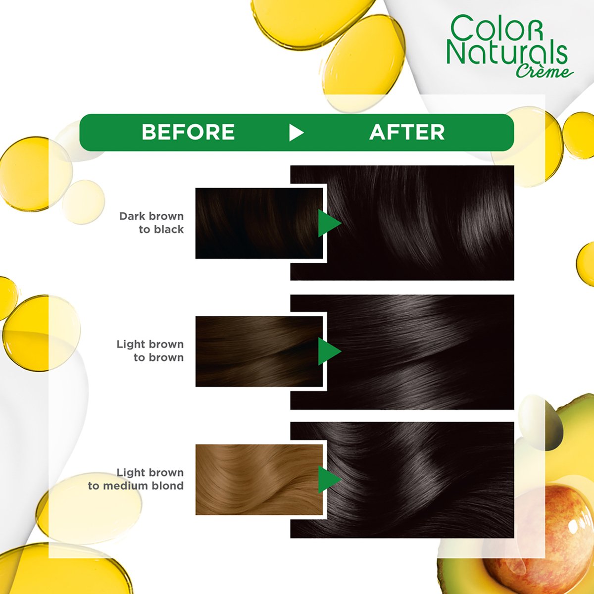 Garnier Color Naturals Crème Nourishing Permanent Hair Color 2.0 Deep Luminous Black 1 pkt