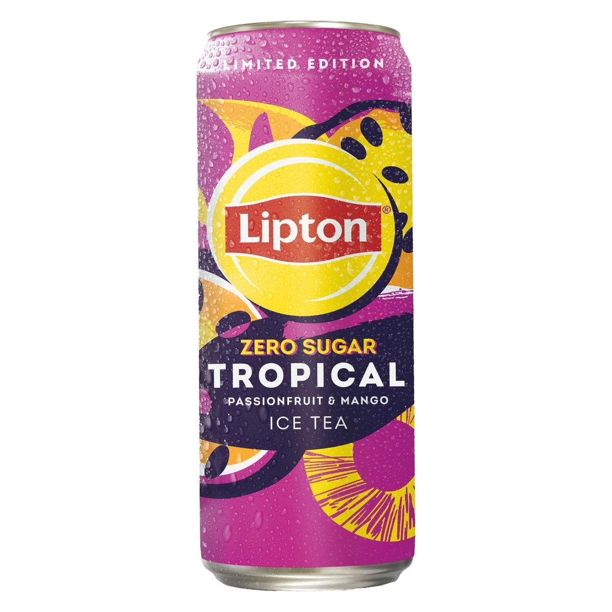 Buy Lipton Zero Sugar Tropical Passionfruit & Mango Ice Tea 6 x 320 ml Online at Best Price | Ice Tea | Lulu UAE in UAE
