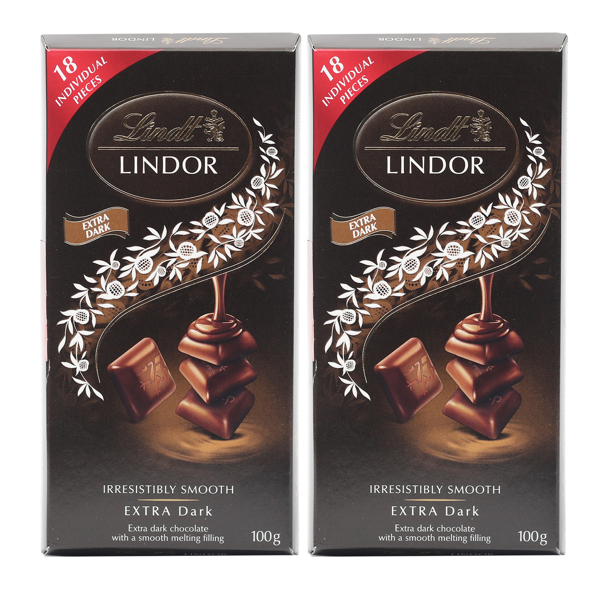 Lindt Lindor Chocolate Assorted 2 x 100 g