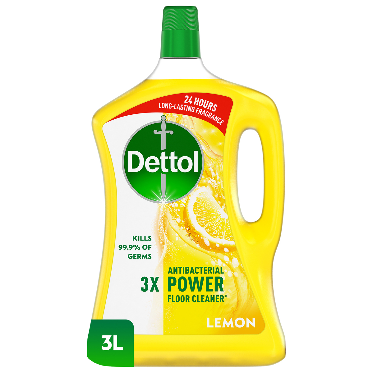 Dettol Lemon Antibacterial Power Floor Cleaner 3 Litres