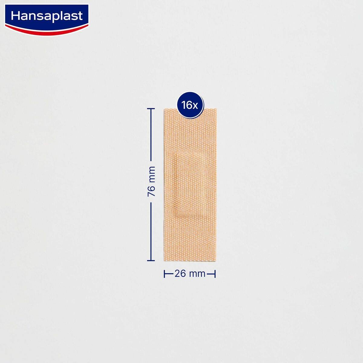 Hansaplast Plasters Extra Robust Waterproof 16 pcs