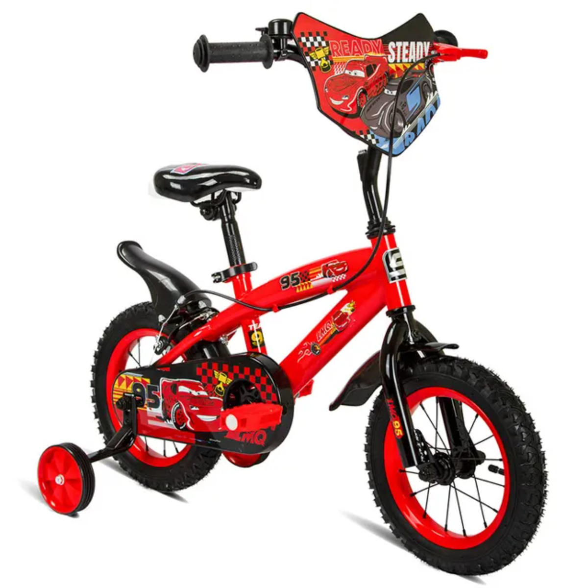 Spartan Disney Cars Bicycle - Red - 12-inch SP-3200