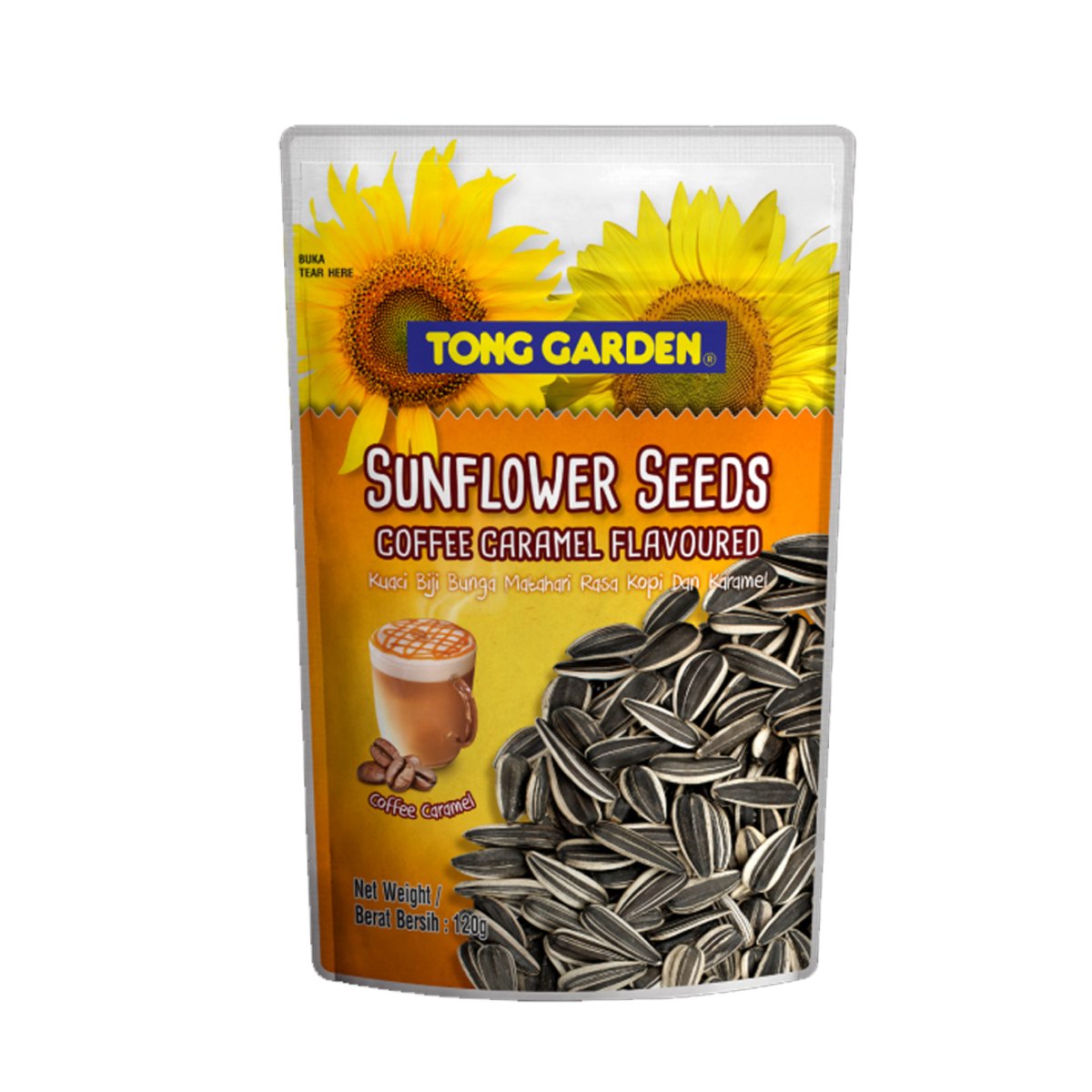 Tong Garden Sunflower Seed Coffee Caramel Flavoured 120g