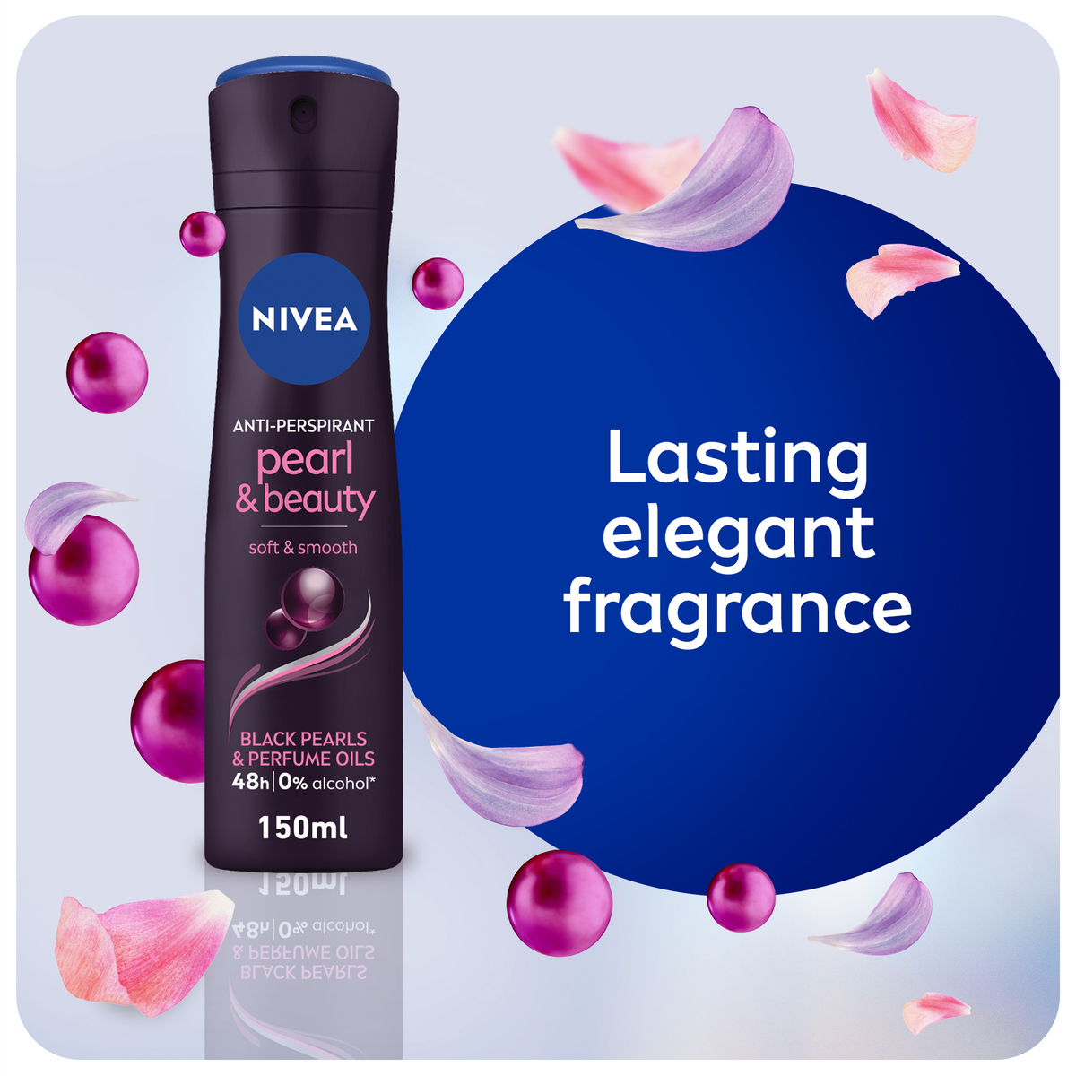 Nivea Antiperspirant Spray for Women Pearl & Beauty Black 150 ml
