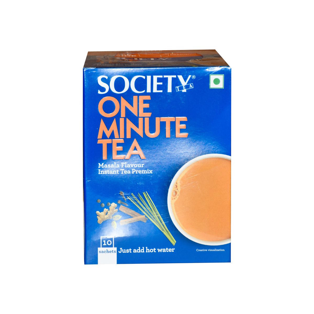 سوسايتي شاي بنكهة ماسالا شاي بدقيقة واحدة  10 × 14 جم
