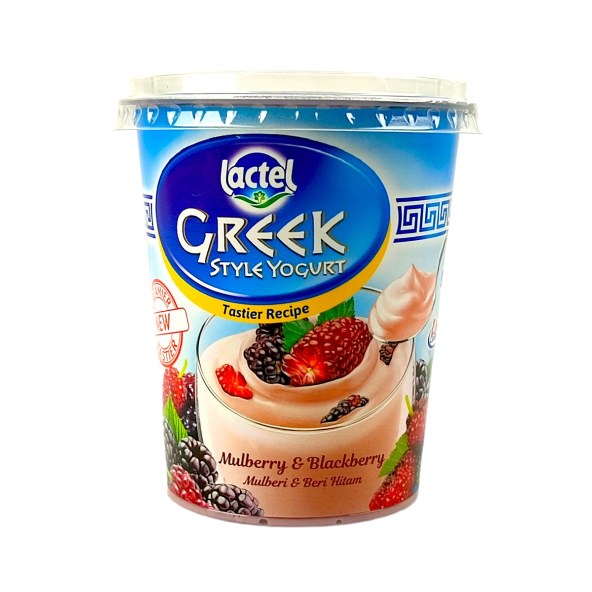 Lactel Mulberry & Blackberry Greek Yogurt 470g
