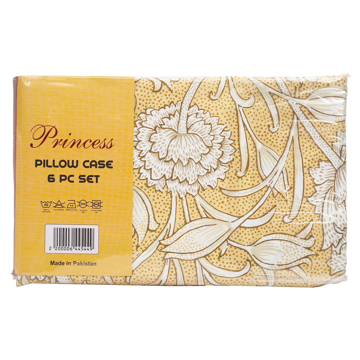 Princess Pillow Case 6pcs Set Assorted