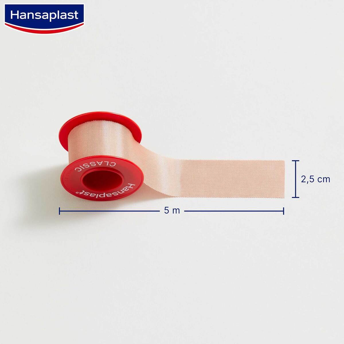 Hansaplast Fixation Tape Classic (5m x 2.5cm) 1 pc