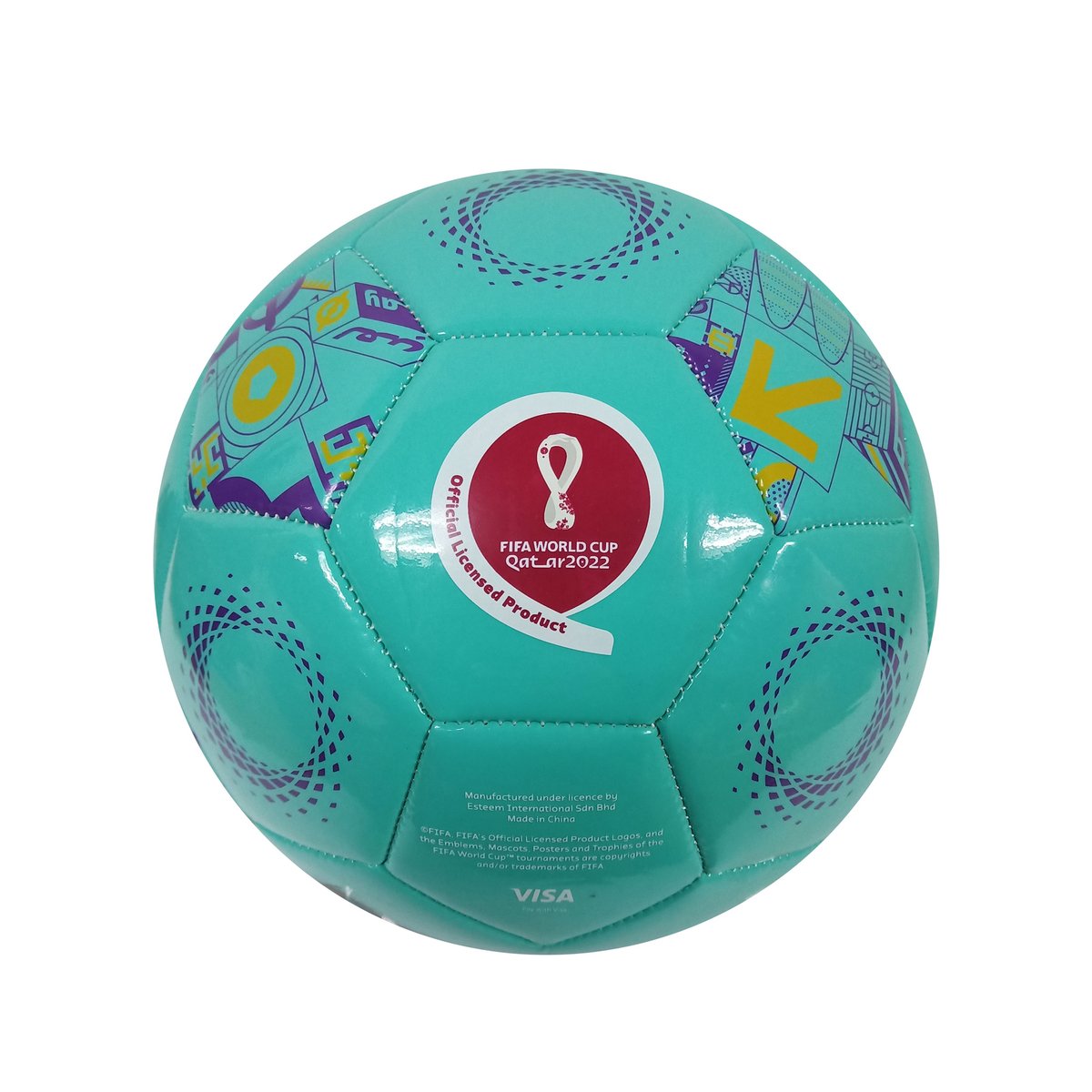 Fifa Football EFB1001-3 Turquoise 5