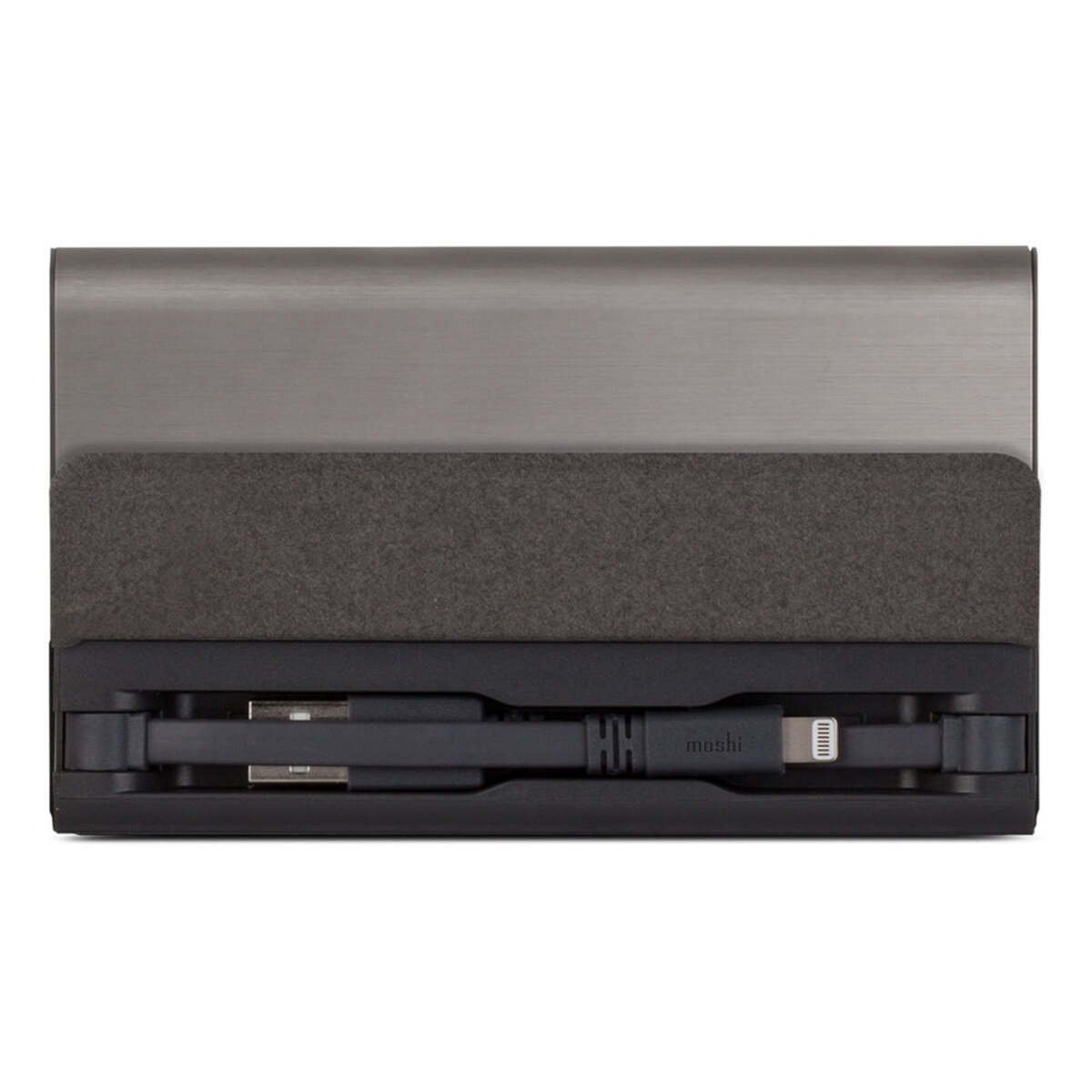 MOSHI IONBANK 10,000 mAh Portable Battery- Gunmetal Gray