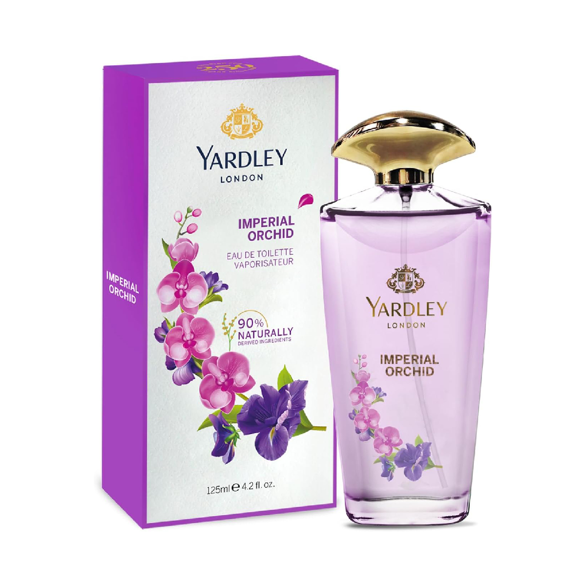 Buy Yardley EDT Imperial Orchid 125 ml Online at Best Price | Eau DeToilette-Unsex | Lulu KSA in Kuwait