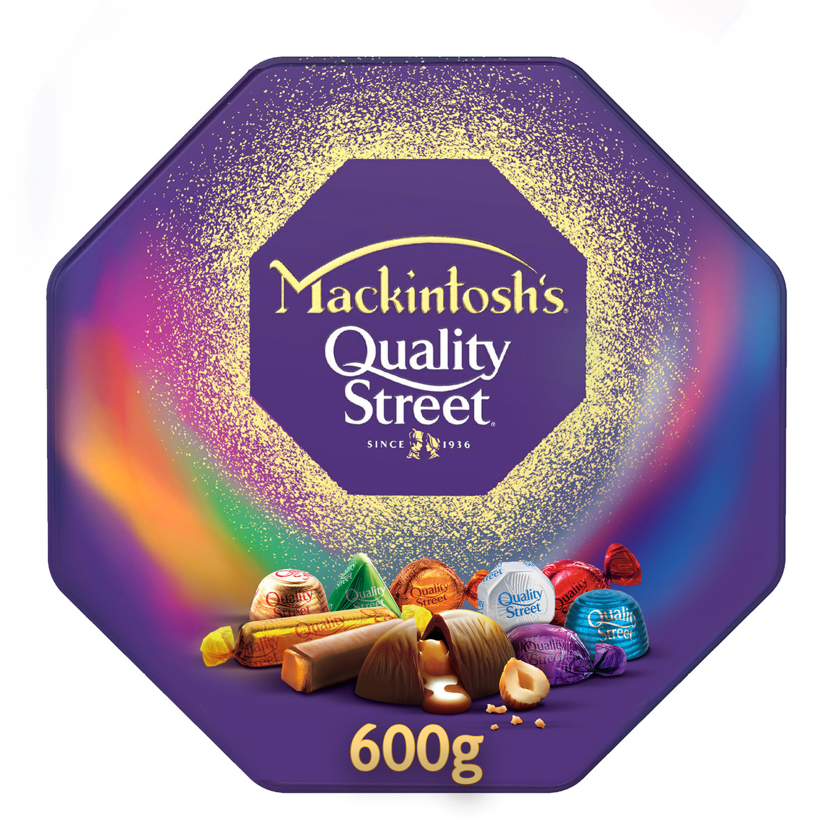 اشتري قم بشراء ماكنتوش كواليتي ستريت شوكولاتة 600 جم Online at Best Price من الموقع - من لولو هايبر ماركت Boxed Chocolate في السعودية