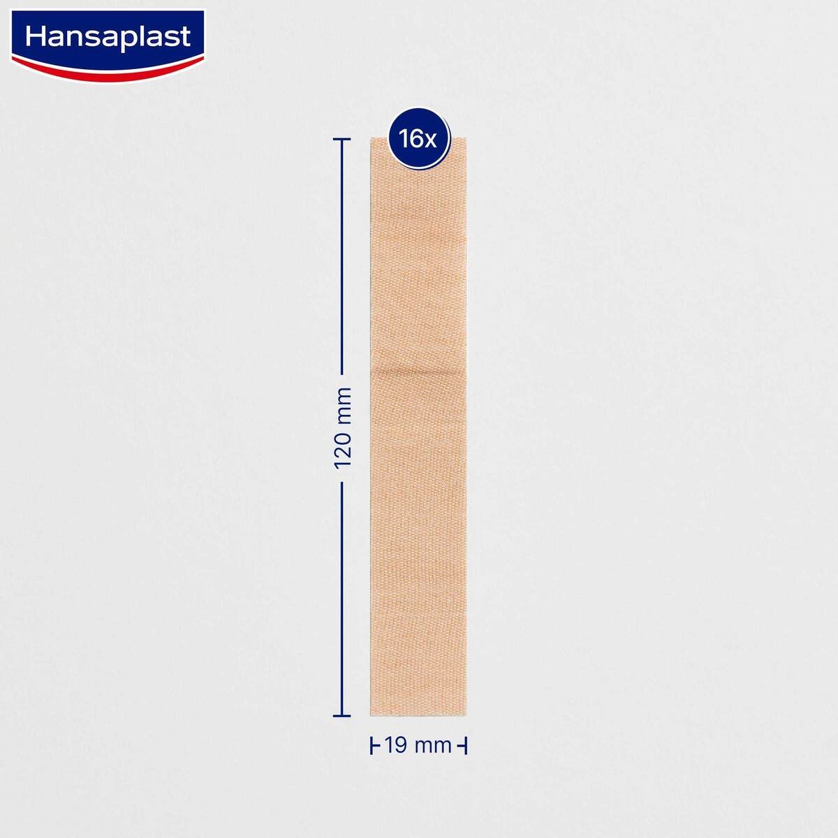 Hansaplast Finger Strips Plasters Elastic 16 pcs