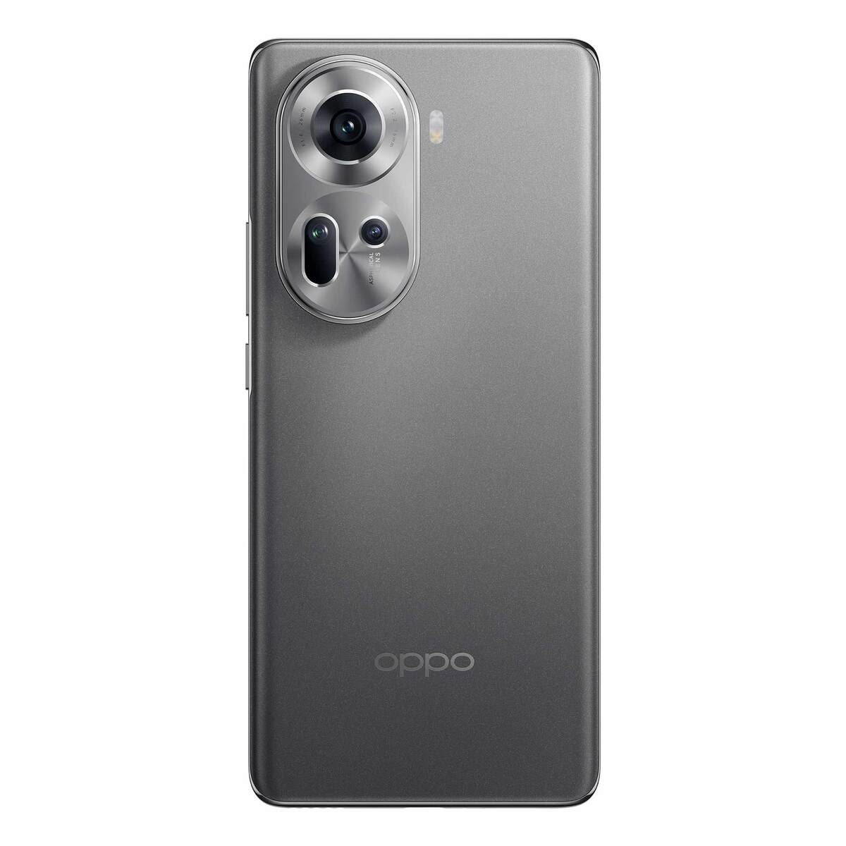 Oppo Reno11 5G Smartphone, 12 GB RAM, 256 GB Storage, Rock Grey