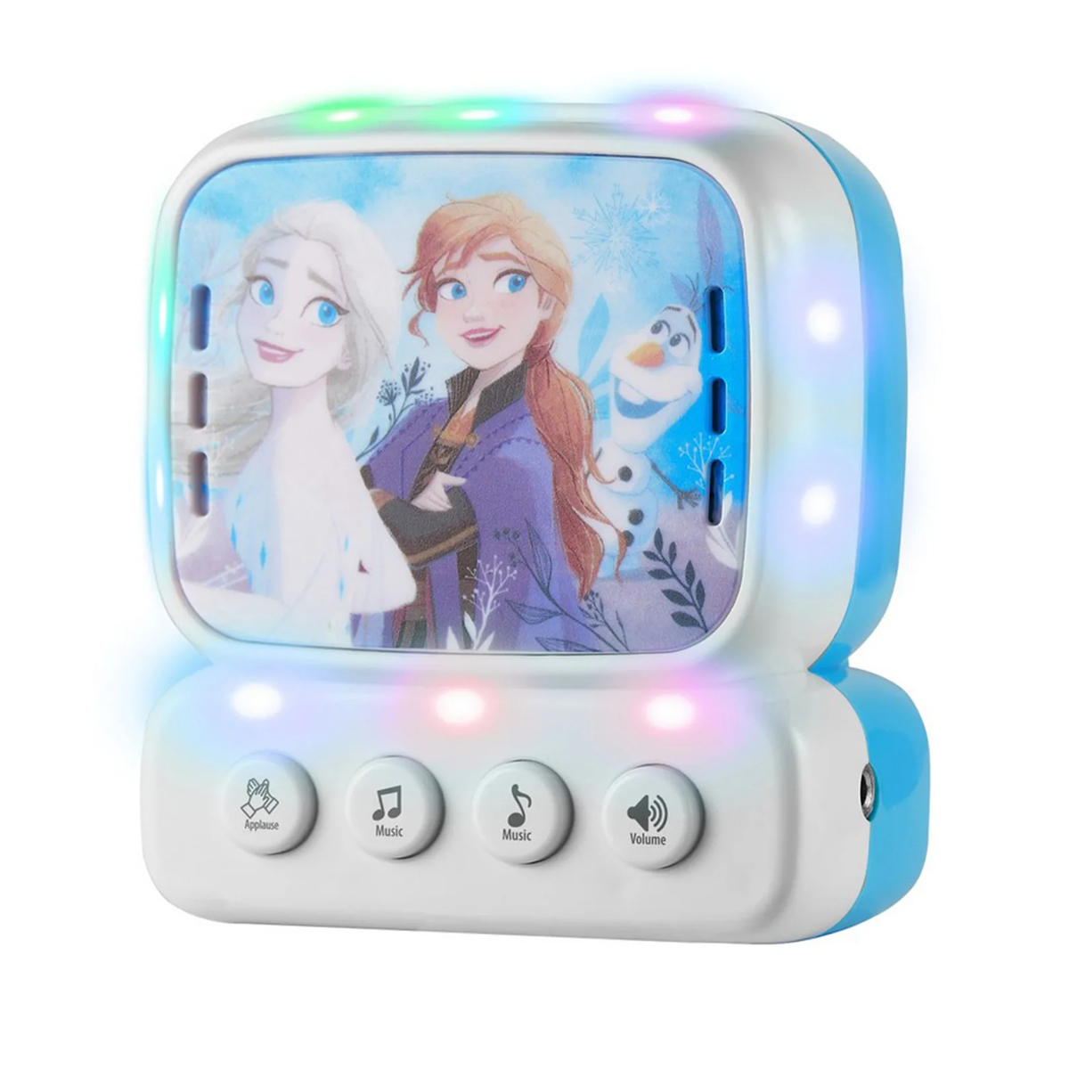 SMD Disney Frozen Mini Karaoke Machine with Belt Hook, Blue, DY-3650-FR