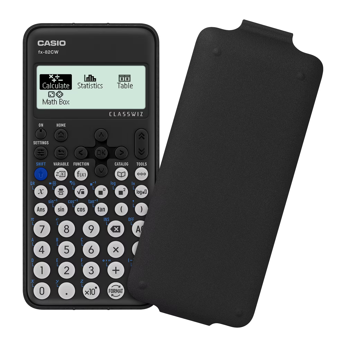 Casio Standard 10+2 Digit Scientific Calculator, Black, fx-82CW