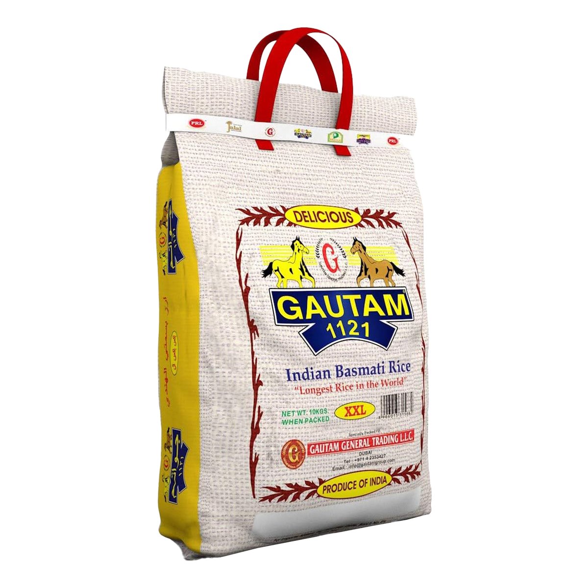 Gautam 1121 Indian Basmati Rice  XXL 10 kg