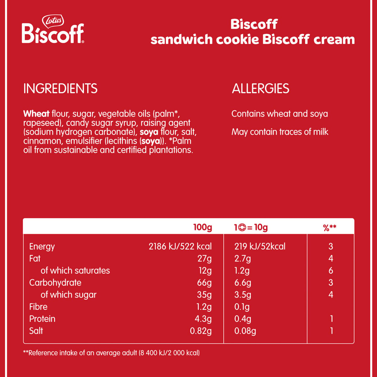 Lotus Biscoff Caramelized Biscuit With Cream 150 g