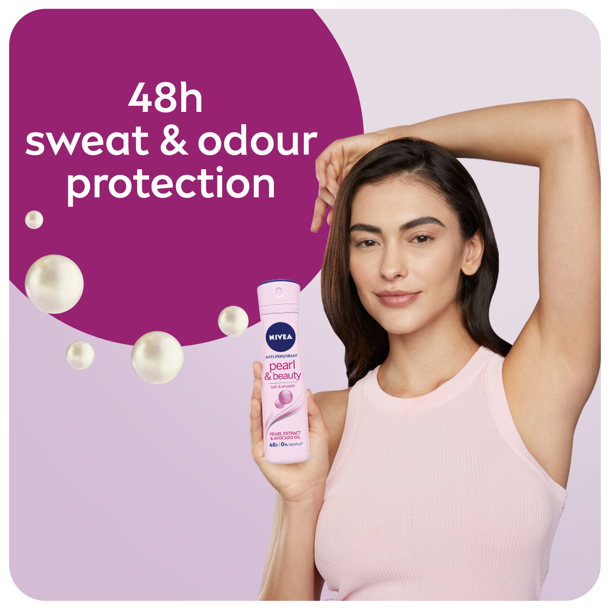 Nivea Antiperspirant Spray for Women Pearl & Beauty 150 ml