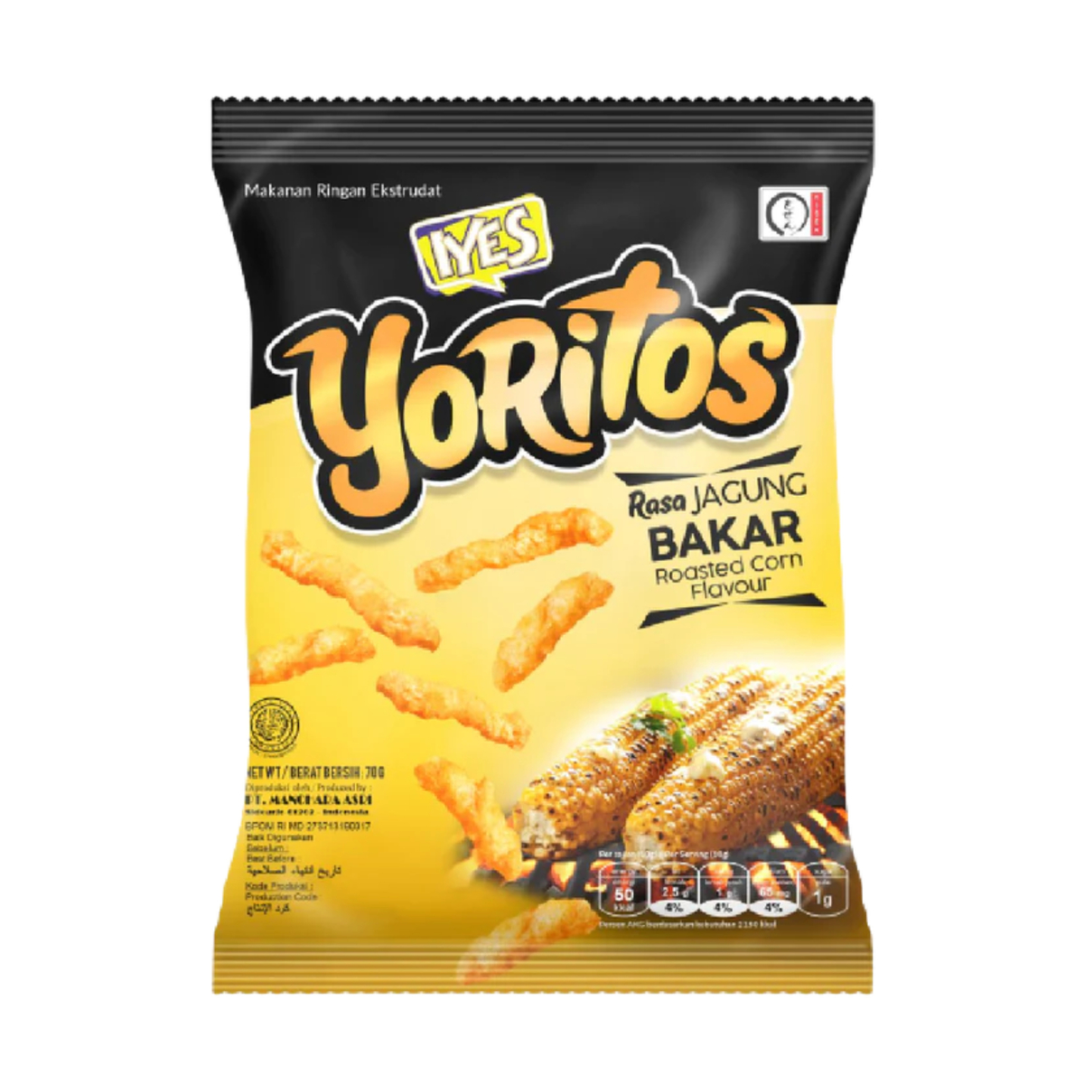 Iyes Yoritos Rosted Corn 70g