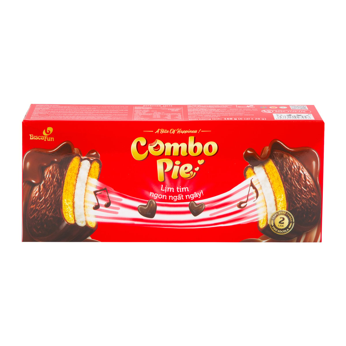 Combo Pie Vanilla 168 g