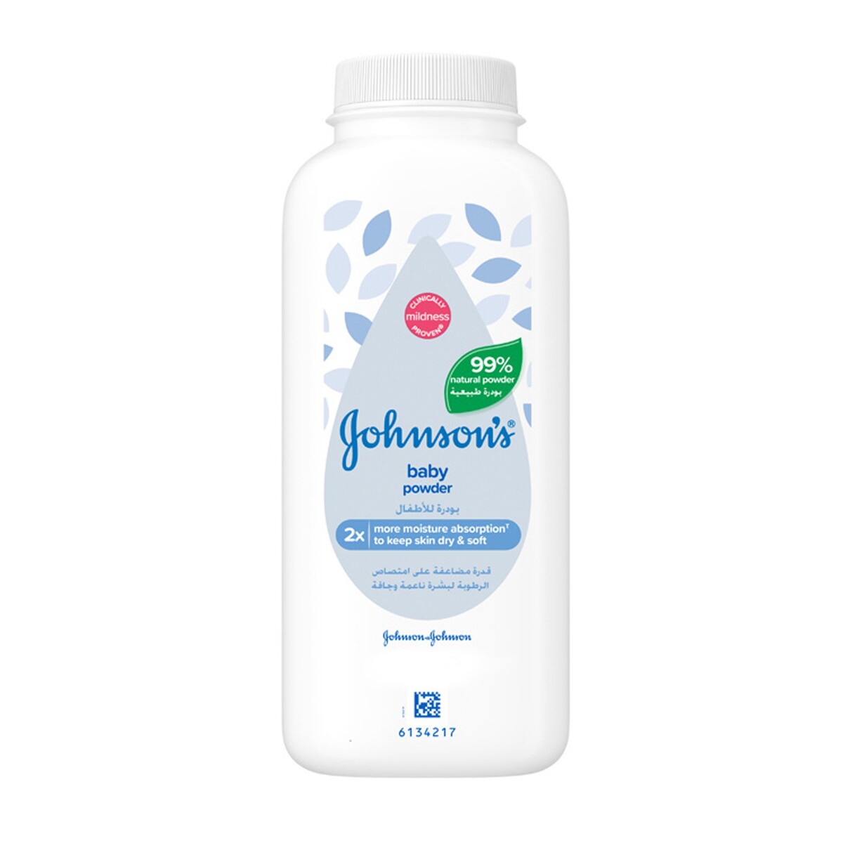Johnson's Baby Powder Regular 400 g + 200 g
