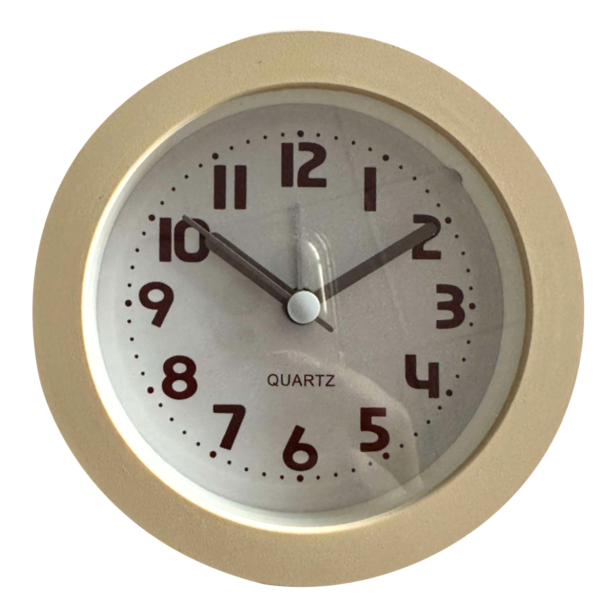 مابل ليف هوم ساعة منبه بلاستيكية للطاولة، بيج، BP-T05C