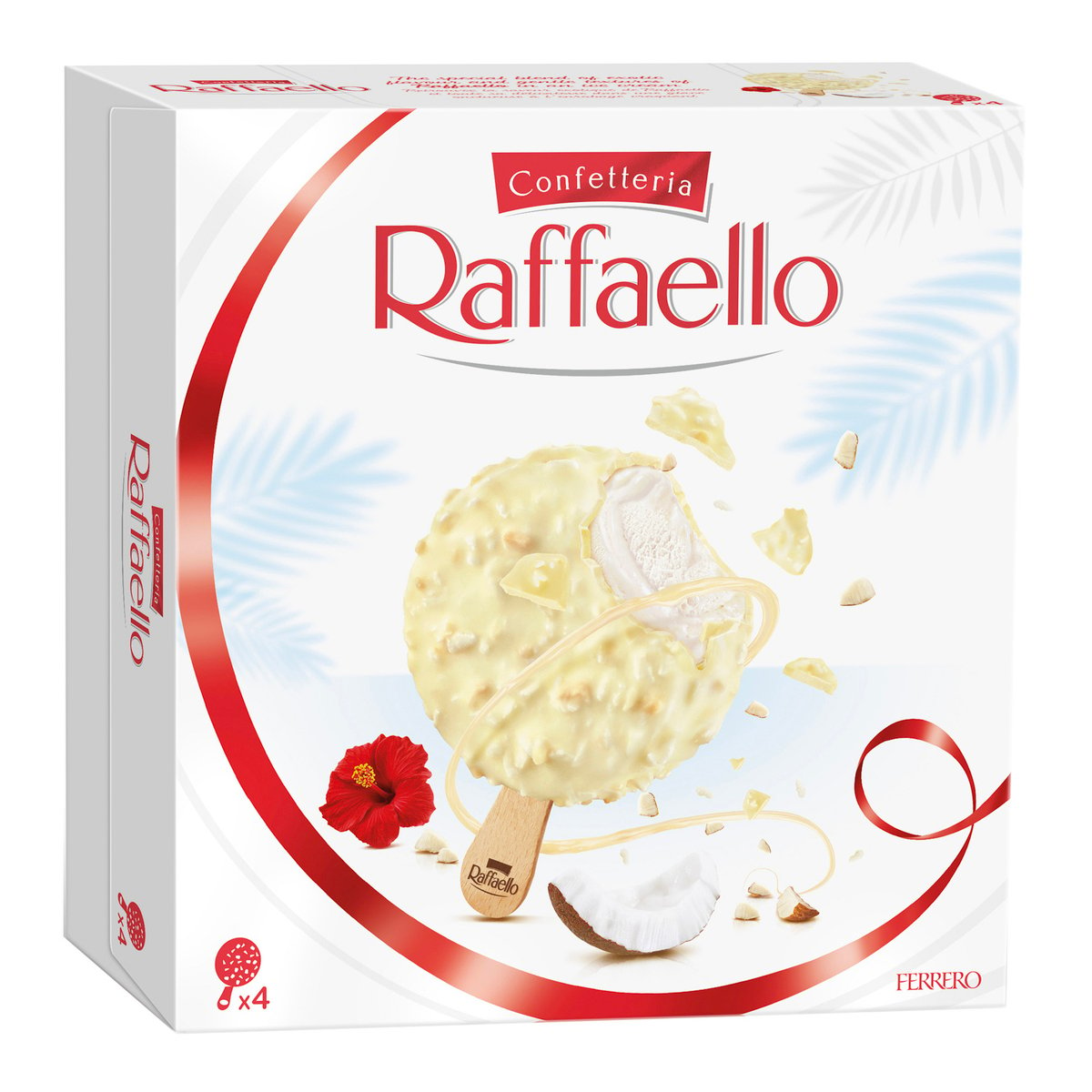 Ferrero Raffaello Ice Cream Stick 4 x 70 ml