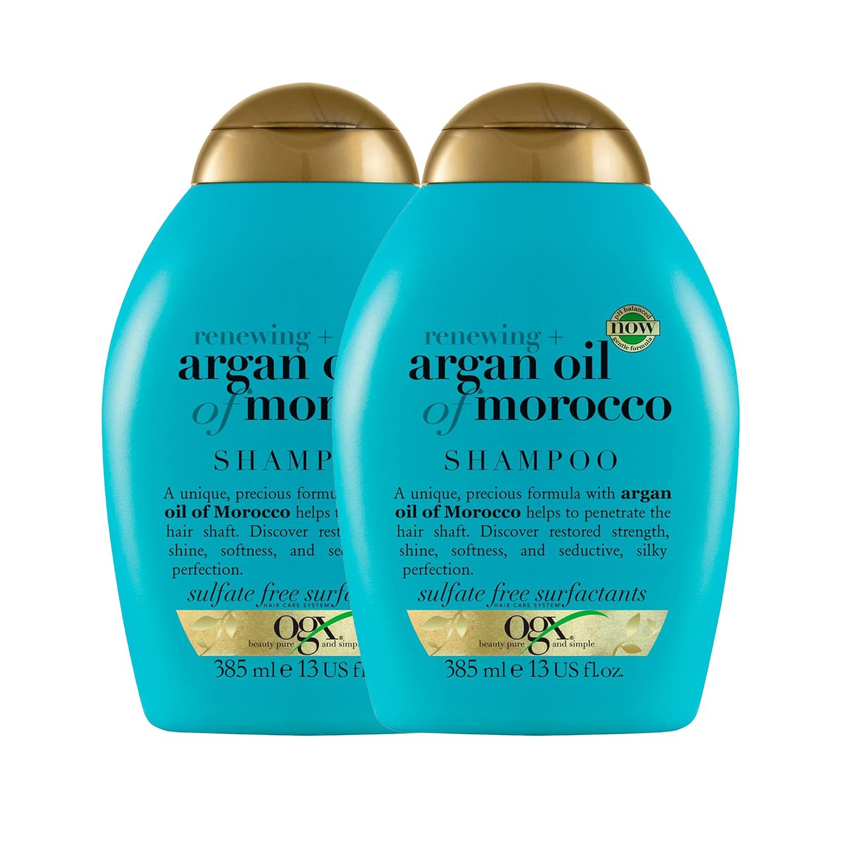 OGX Renewing + Argan Oil of Morocco Shampoo Value Pack 2 x 385 ml