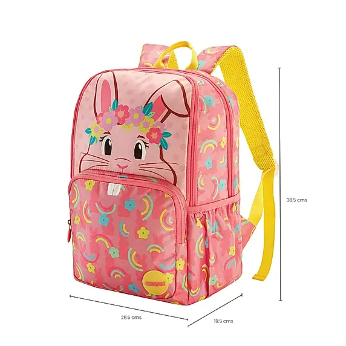 American Tourister Diddle 2.0 School Bagpack, 21 L Volume, Bunny Pink
