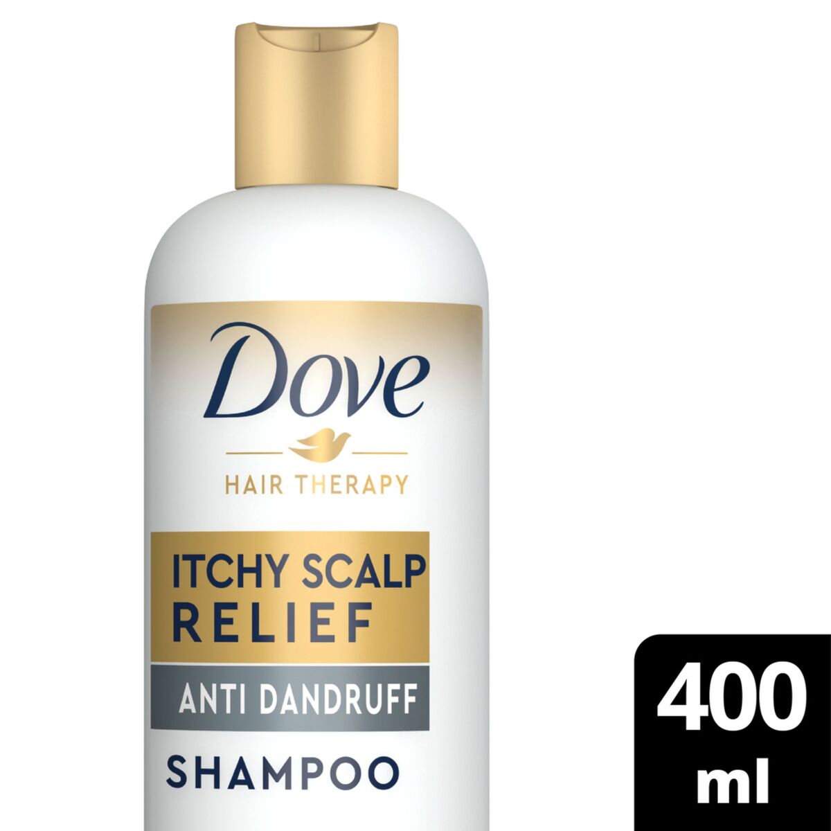Dove Hair Therapy Itchy Scalp Relief Anti Dandruff Shampoo 400 ml