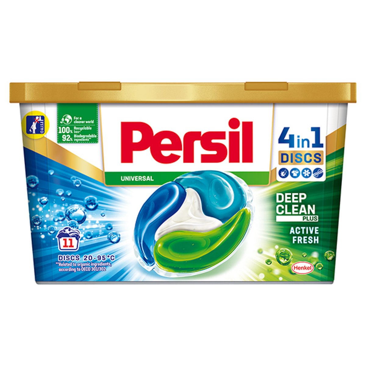 Persil Disc 4in1 Liquid Detergent Regular 2 x 11pcs